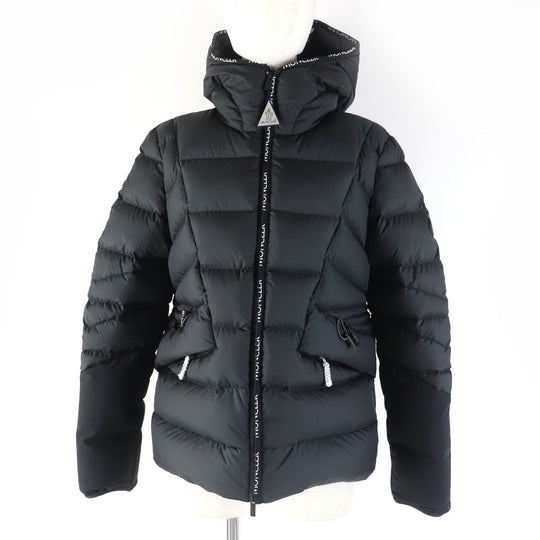 MONCLER Down jacket Main: 100% polyester, Lining: 100% polyester, Part: 100% polyester, Part: 52% nylon, Part: 30% polyester black SITTANG Women zero size Used Authentic