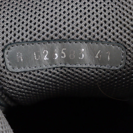 CHANEL Low cut sneakers G26583 Part: suede leather, Part: leather Black Grey mens 41 Used Authentic