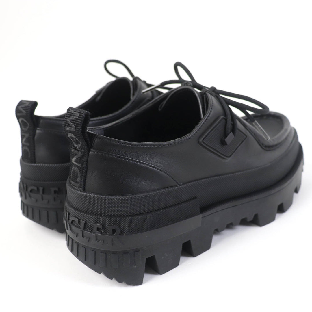 MONCLER Leather shoes Main: Leather black MON WALLABEE Women 37 Used Authentic