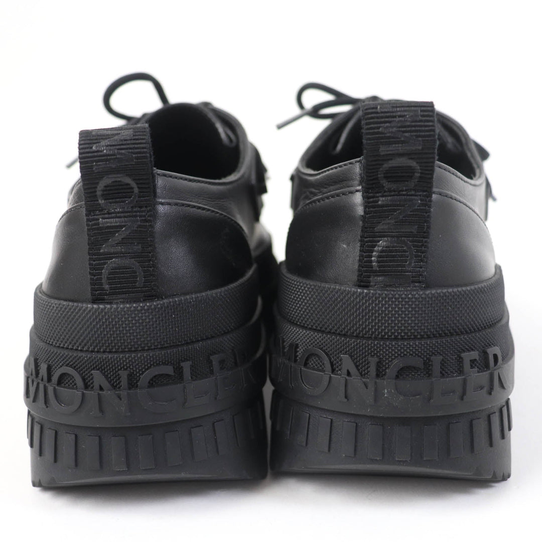 MONCLER Leather shoes Main: Leather black MON WALLABEE Women 37 Used Authentic