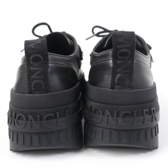 MONCLER Leather shoes Main: Leather black MON WALLABEE Women 37 Used Authentic