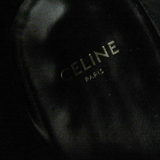 CELINE short boots RA01 Main: Leather black Women 36 Used Authentic