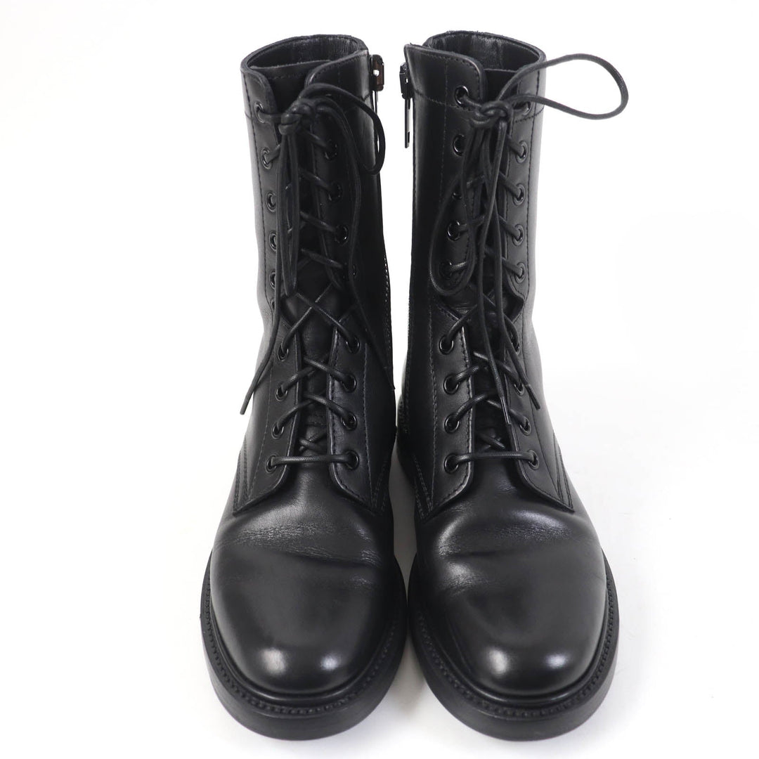 CELINE short boots RA01 Main: Leather black Women 36 Used Authentic