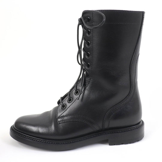 CELINE short boots RA01 Main: Leather black Women 36 Used Authentic