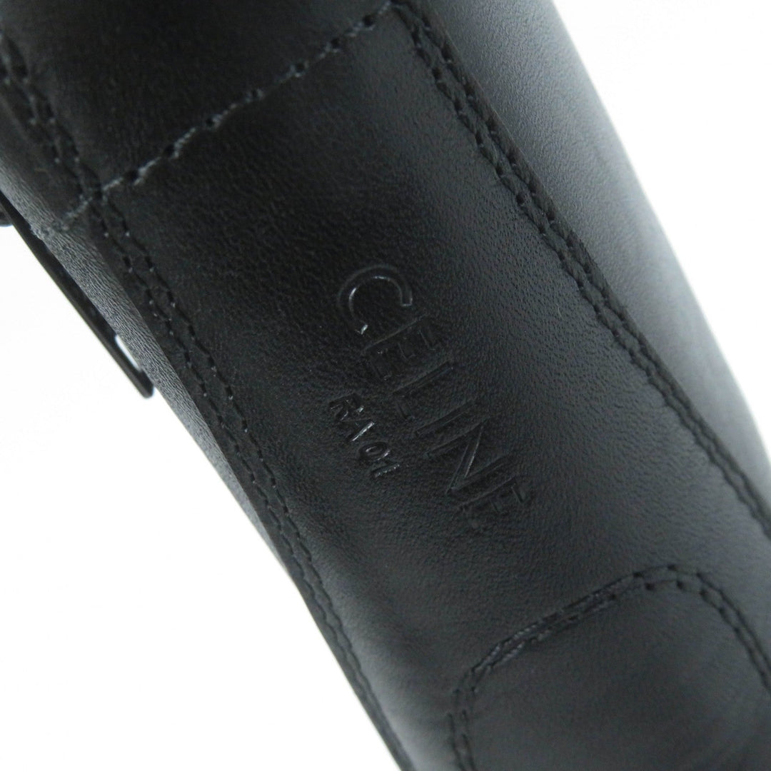 CELINE short boots RA01 Main: Leather black Women 36 Used Authentic