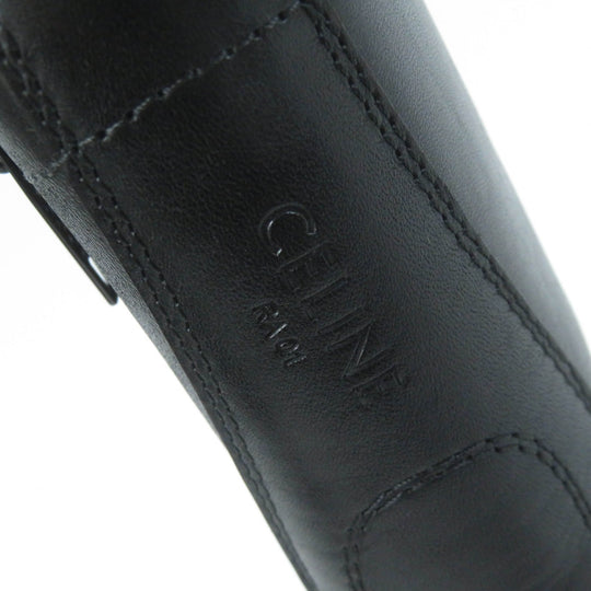 CELINE short boots RA01 Main: Leather black Women 36 Used Authentic