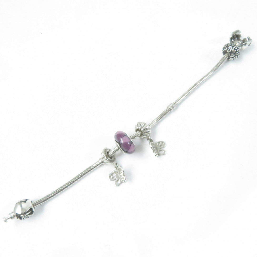 PANDORA bracelet Main�FSV925 Silver Women Used Authentic