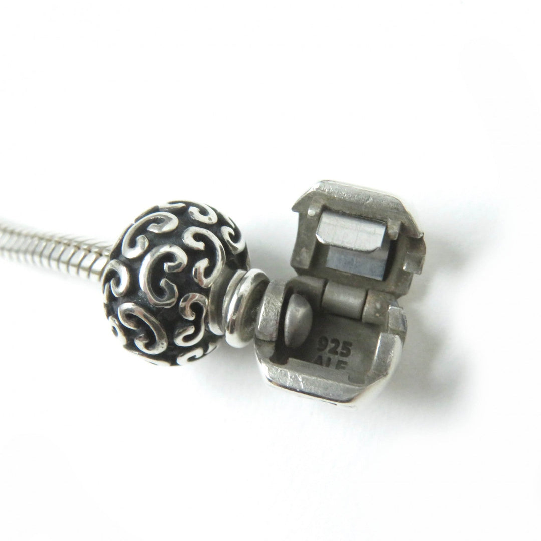 PANDORA bracelet Main�FSV925 Silver Women Used Authentic