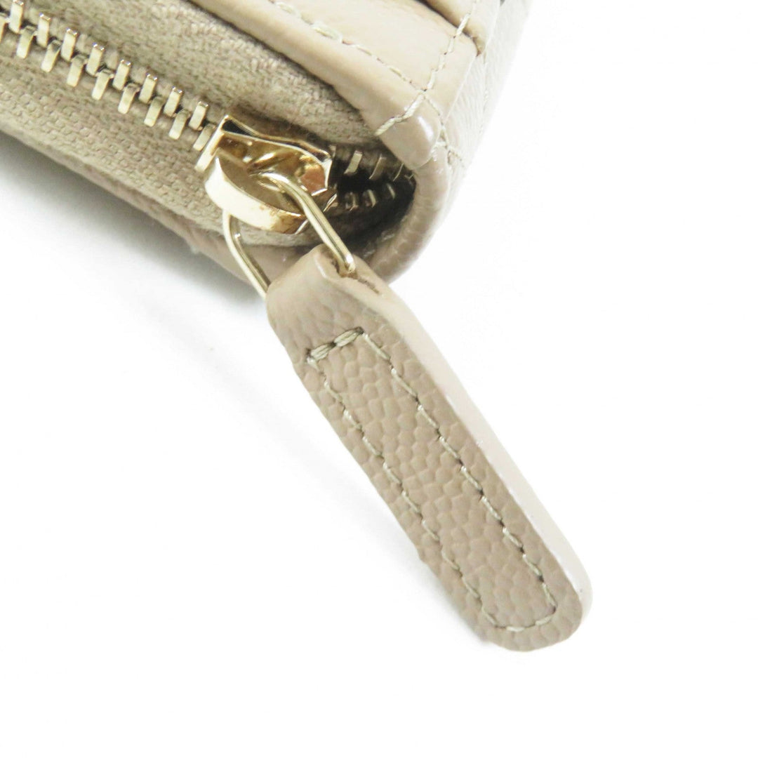 CHANEL Coin case AP1650 Main: Caviar skin beige Timeless classic Women Used Authentic