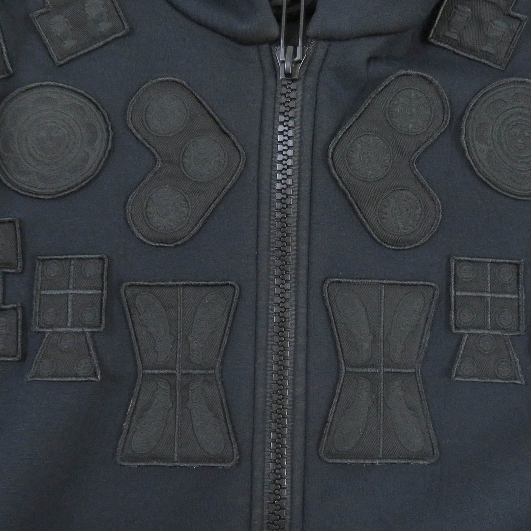 EMPORIO ARMANI Hoodie Main: 100% modal, part: 100% polyester Navy mens S Used Authentic