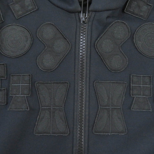 EMPORIO ARMANI Hoodie Main: 100% modal, part: 100% polyester Navy mens S Used Authentic