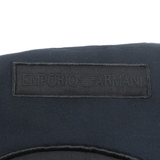 EMPORIO ARMANI Hoodie Main: 100% modal, part: 100% polyester Navy mens S Used Authentic