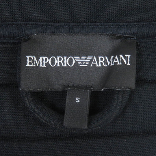 EMPORIO ARMANI Hoodie Main: 100% modal, part: 100% polyester Navy mens S Used Authentic