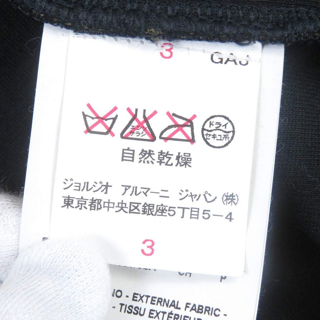 EMPORIO ARMANI Hoodie Main: 100% modal, part: 100% polyester Navy mens S Used Authentic
