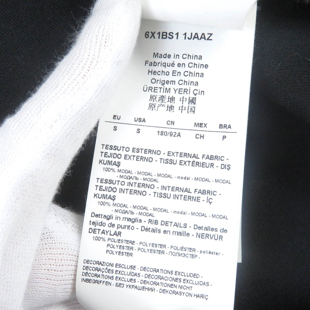 EMPORIO ARMANI Hoodie Main: 100% modal, part: 100% polyester Navy mens S Used Authentic