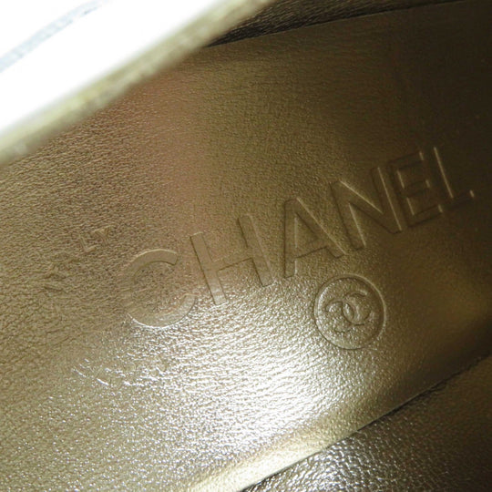CHANEL Booties 17A G33057 Main: Patent leather white Women 36 Used Authentic