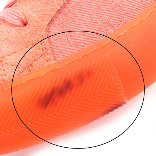 LOUIS VUITTON Low cut sneakers Main: Canvas, Part: Suede leather, Part: Rubber Orange Tattoo line mens 7 Used Authentic
