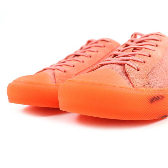 LOUIS VUITTON Low cut sneakers Main: Canvas, Part: Suede leather, Part: Rubber Orange Tattoo line mens 7 Used Authentic