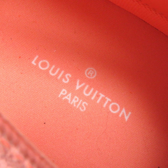 LOUIS VUITTON Low cut sneakers Main: Canvas, Part: Suede leather, Part: Rubber Orange Tattoo line mens 7 Used Authentic