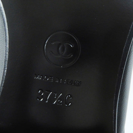 CHANEL Mule 20B G36510 Main: Leather black Women 37 1/2 C Used Authentic