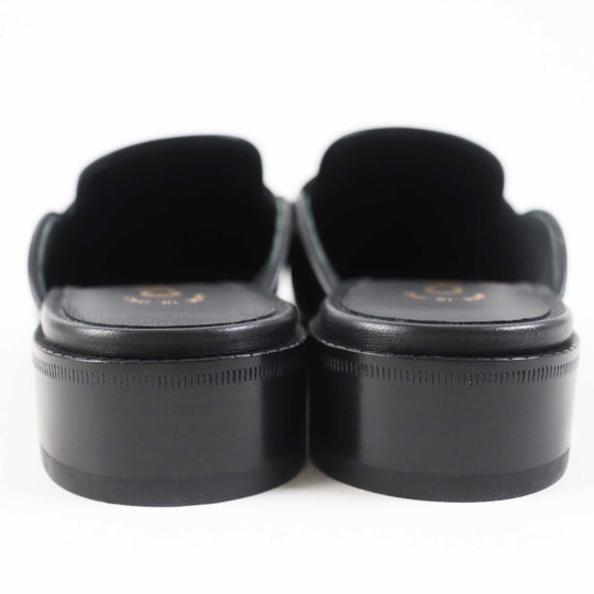 CHANEL Mule 20B G36510 Main: Leather black Women 37 1/2 C Used Authentic