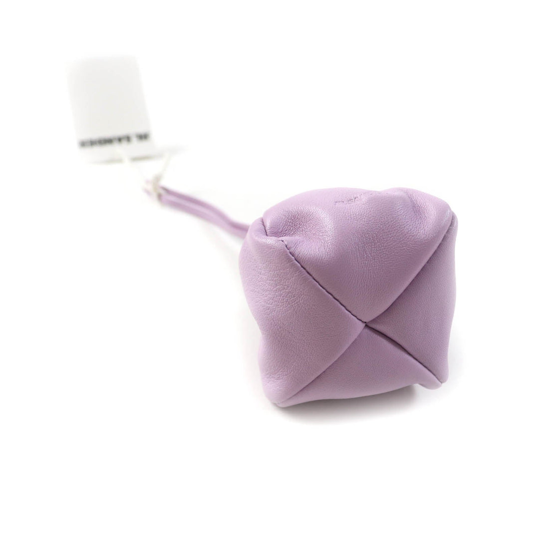 JIL SANDER Pouch J08WD0031 P5388 Main: Leather LAVANDER RIPPLE POUCH Pouch Ripple Women Used Authentic