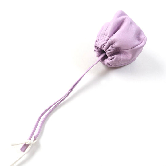 JIL SANDER Pouch J08WD0031 P5388 Main: Leather LAVANDER RIPPLE POUCH Pouch Ripple Women Used Authentic