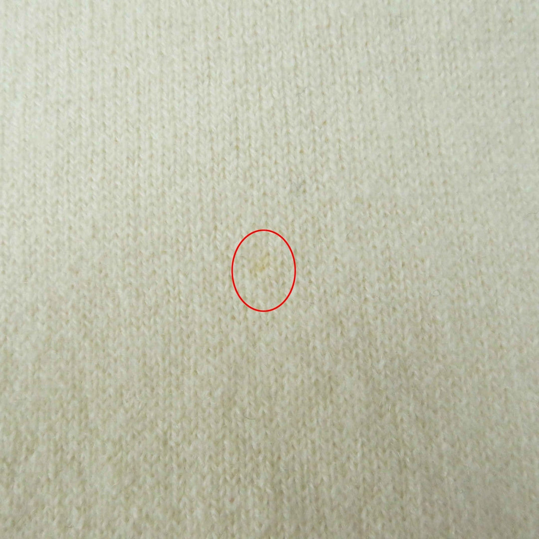 Christian Dior knit 014S55AM042 Main: 98% cashmere, Main: 1% nylon, Main: 1% polyurethane Ivory black Women 38 Used Authentic
