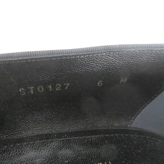 LOUIS VUITTON loafers Main: Velvet black Auteuil line mens 6 Used Authentic