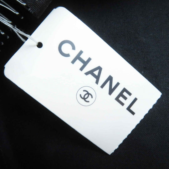 CHANEL hat Outer material: 47% mohair, Outer material: 22% rayon, Outer material: 22% nylon, Outer material: 9% polyurethane, Lining: 100% cotton black Women M Used Authentic