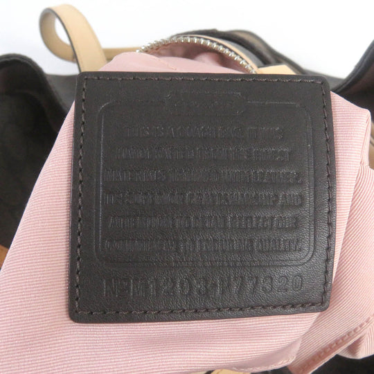 COACH Boston Duffel bag F77320 Main: Leather Brown mens Used Authentic