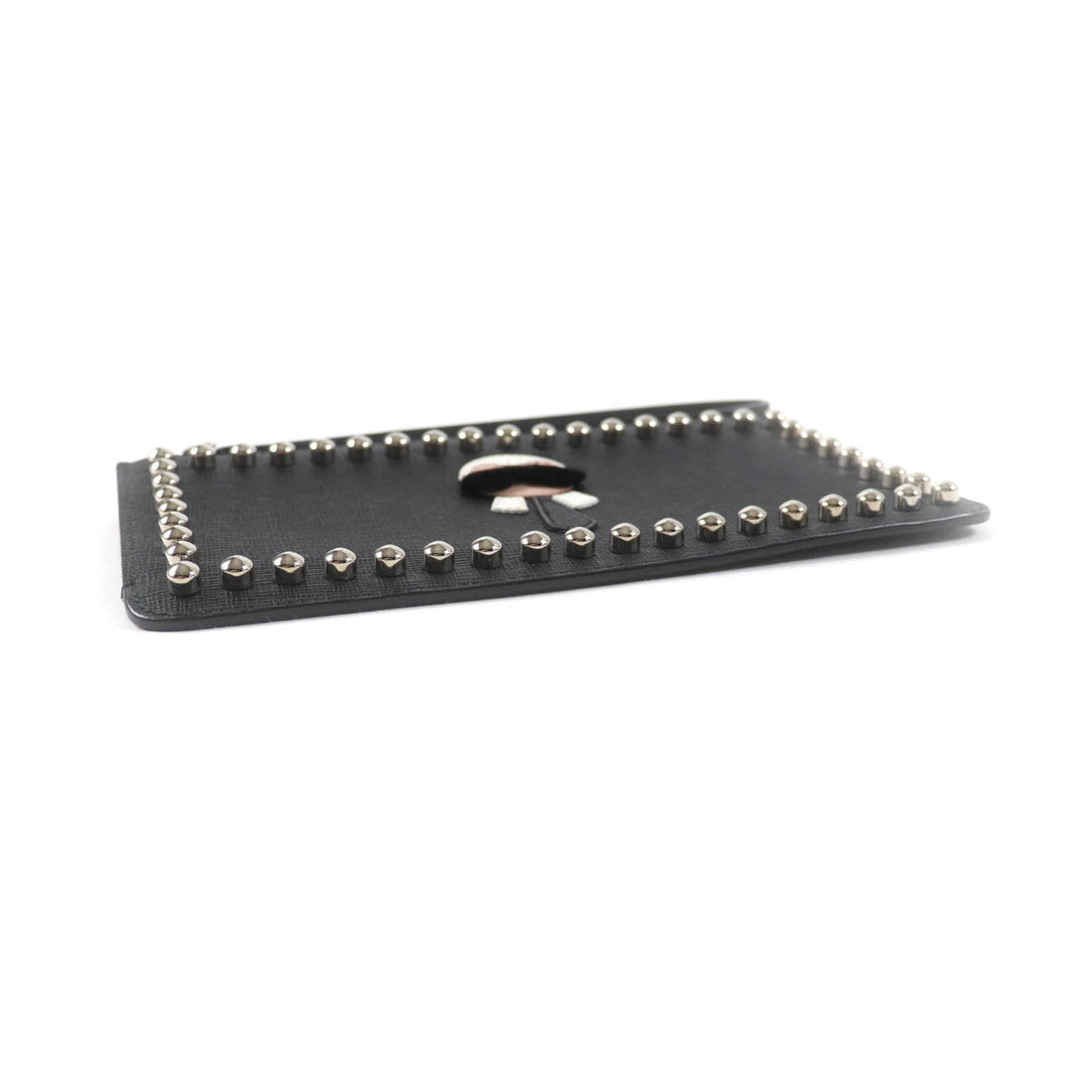 FENDI Pouch 8M0341 Main: Leather black Karito Women Used Authentic