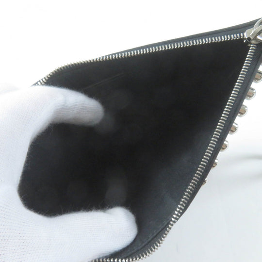 FENDI Pouch 8M0341 Main: Leather black Karito Women Used Authentic
