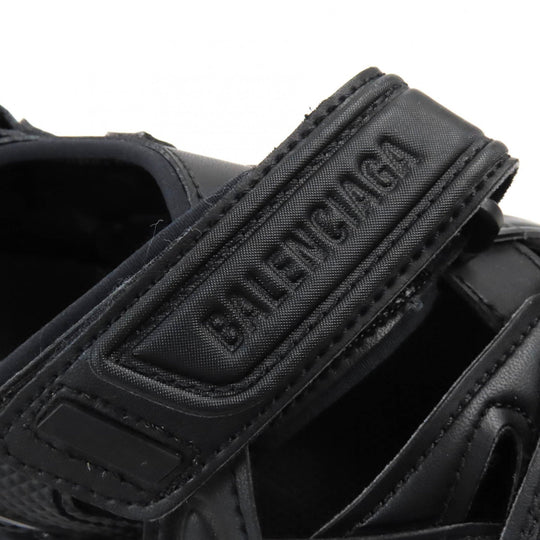 BALENCIAGA Sandals 617543 Upper, fabric, rubber black TRACK Women 37 Used Authentic