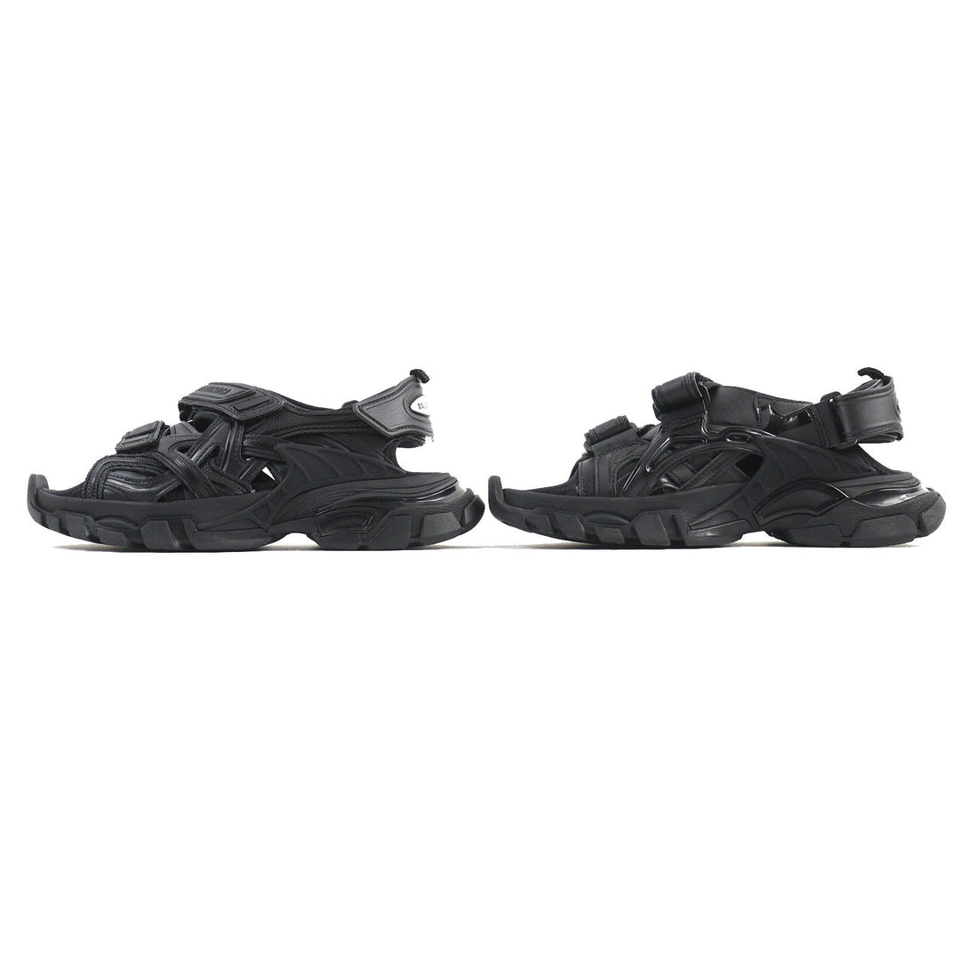 BALENCIAGA Sandals 617543 Upper, fabric, rubber black TRACK Women 37 Used Authentic