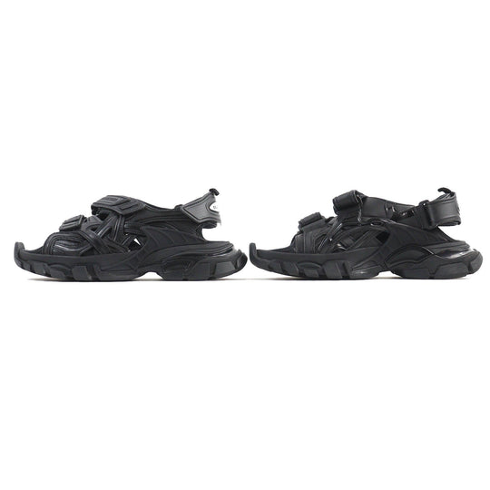 BALENCIAGA Sandals 617543 Upper, fabric, rubber black TRACK Women 37 Used Authentic