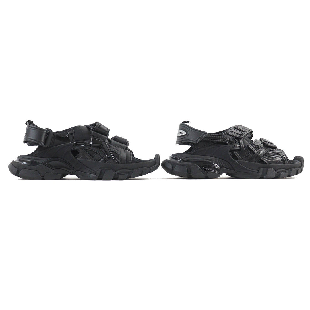 BALENCIAGA Sandals 617543 Upper, fabric, rubber black TRACK Women 37 Used Authentic