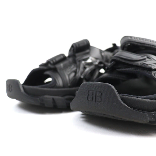 BALENCIAGA Sandals 617543 Upper, fabric, rubber black TRACK Women 37 Used Authentic