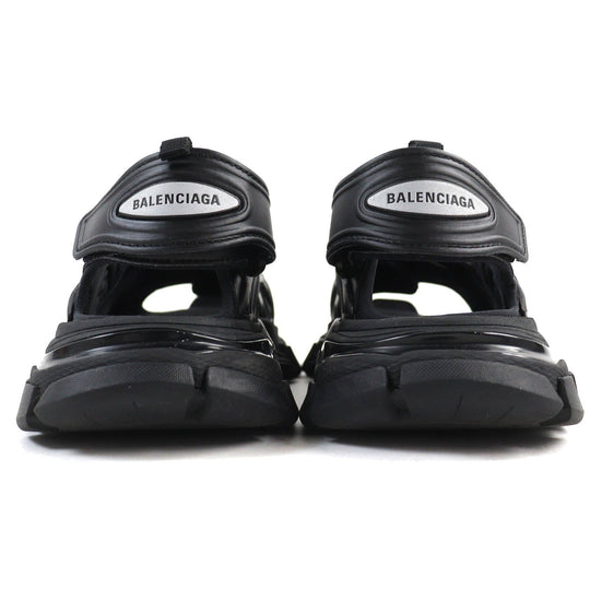 BALENCIAGA Sandals 617543 Upper, fabric, rubber black TRACK Women 37 Used Authentic