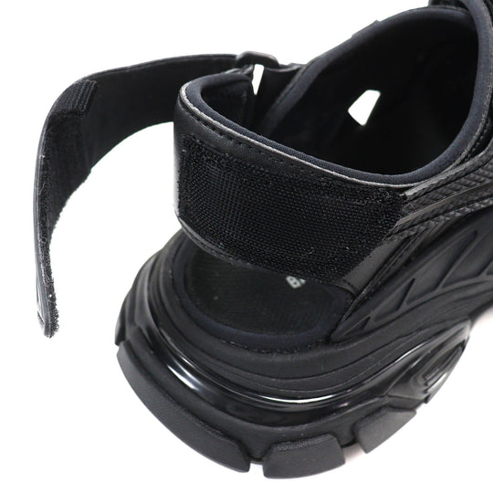 BALENCIAGA Sandals 617543 Upper, fabric, rubber black TRACK Women 37 Used Authentic