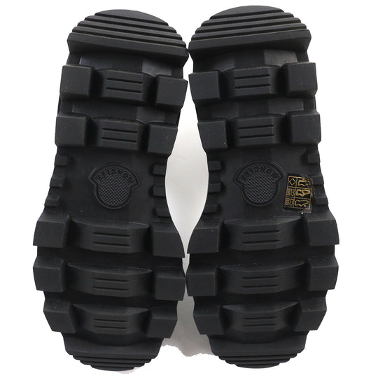 MONCLER short boots Main: Leather black Coralyne Women 36 Used Authentic