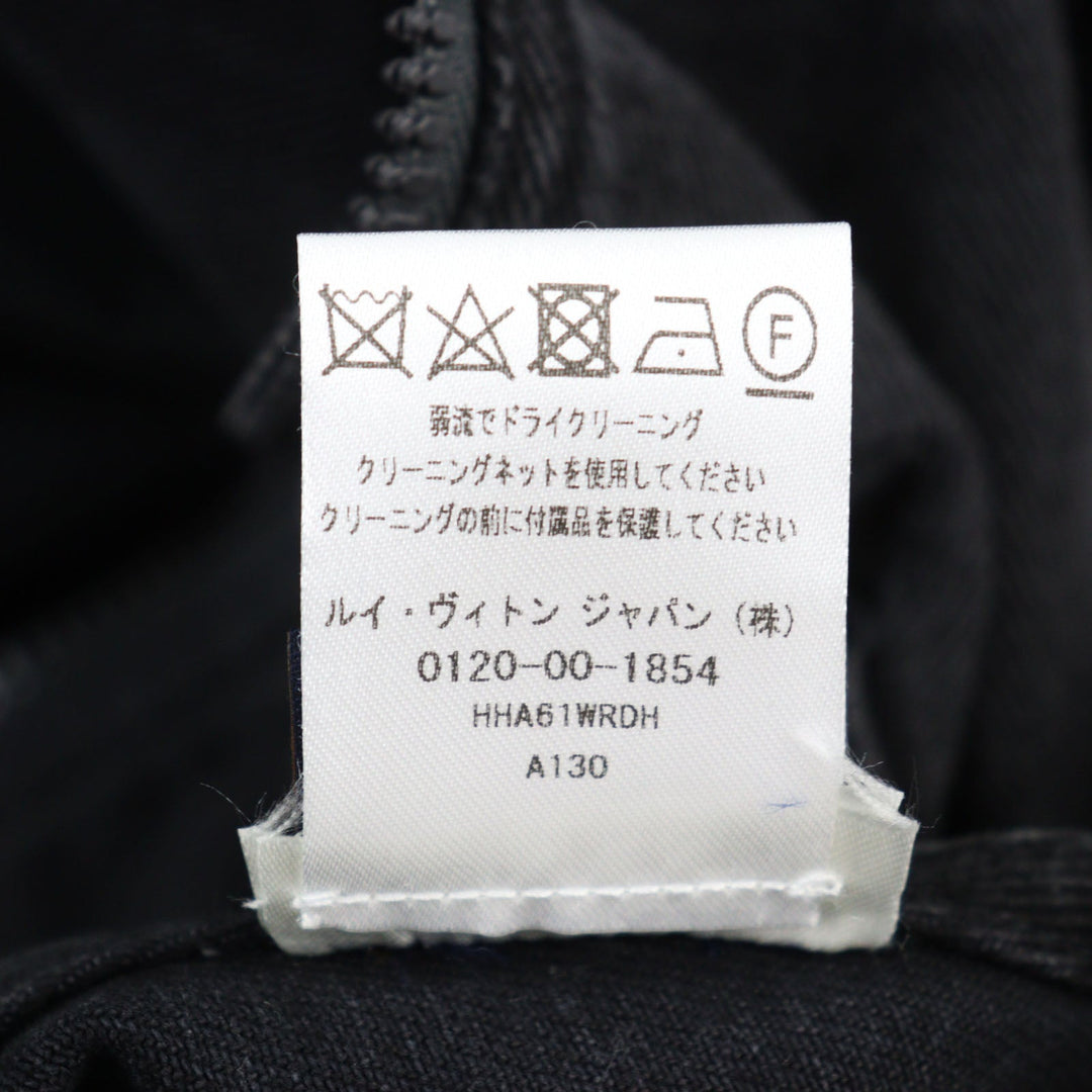 LOUIS VUITTON Jacket 1A5PAV Outer: 100% cotton, Lining: 100% cotton, Part: 100% wool, Filling: 100% polyester black mens 50 Used Authentic