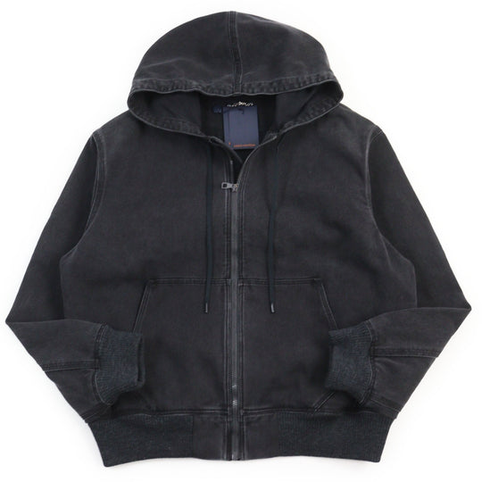 LOUIS VUITTON Jacket 1A5PAV Outer: 100% cotton, Lining: 100% cotton, Part: 100% wool, Filling: 100% polyester black mens 50 Used Authentic