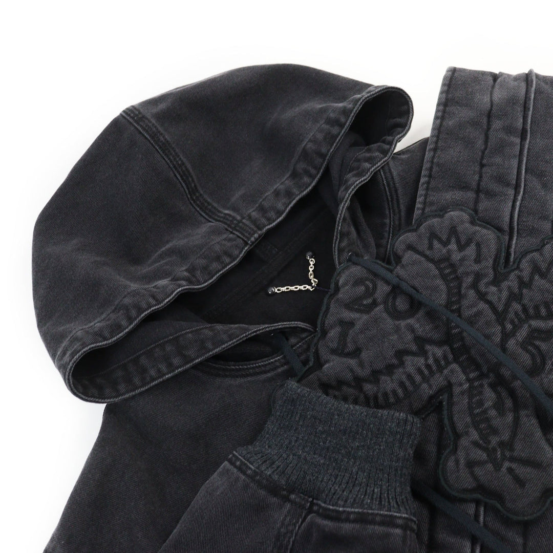 LOUIS VUITTON Jacket 1A5PAV Outer: 100% cotton, Lining: 100% cotton, Part: 100% wool, Filling: 100% polyester black mens 50 Used Authentic