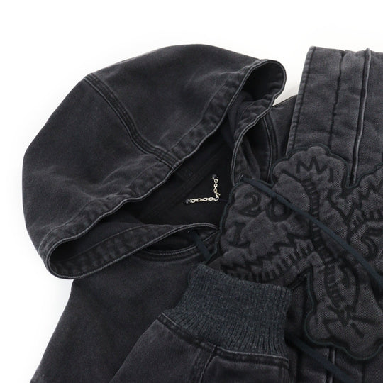 LOUIS VUITTON Jacket 1A5PAV Outer: 100% cotton, Lining: 100% cotton, Part: 100% wool, Filling: 100% polyester black mens 50 Used Authentic