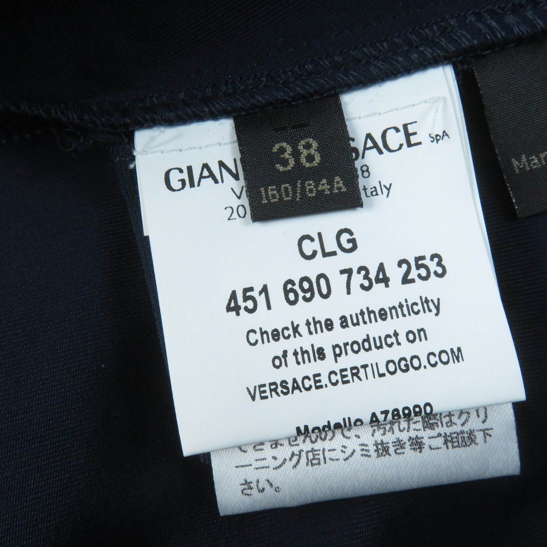 VERSACE Cut Main: 90% rayon, Main: 10% polyurethane, Part: 100% polyester multicolor Women 38 Used Authentic