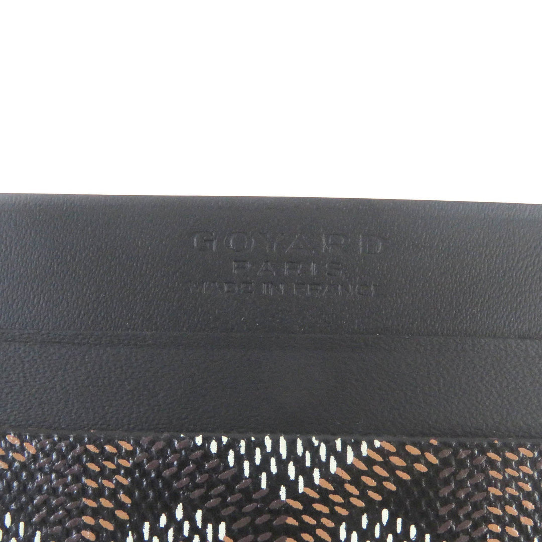 GOYARD Card Case APM107-01 Main: Leather, Main: PVC black Saint Sulpice mens Used Authentic