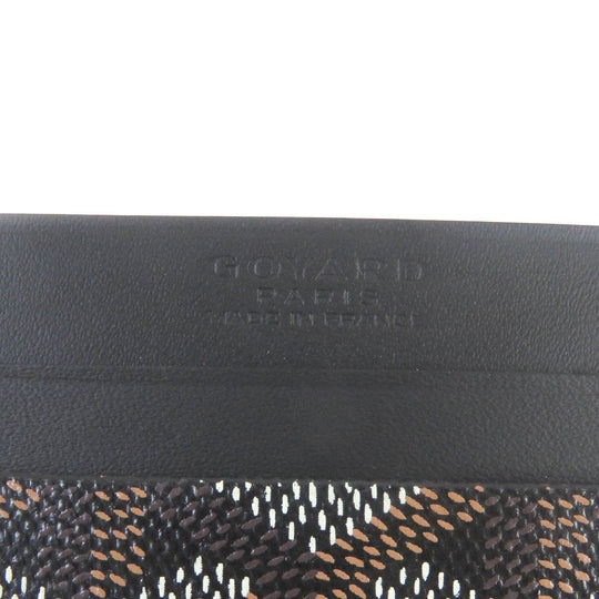 GOYARD Card Case APM107-01 Main: Leather, Main: PVC black Saint Sulpice mens Used Authentic