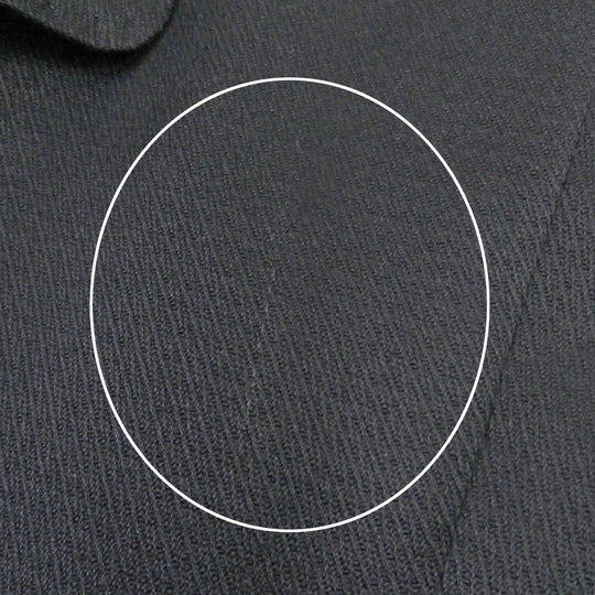Dupont Stainless collar coat Outer: 100% silk, Lining: 100% cupra, Liner: Liss fur Dark Navy type mens L 48 Used Authentic