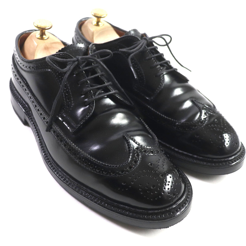 ALDEN Leather shoes 9751 Cordovan black mens 6 1/2 Used Authentic